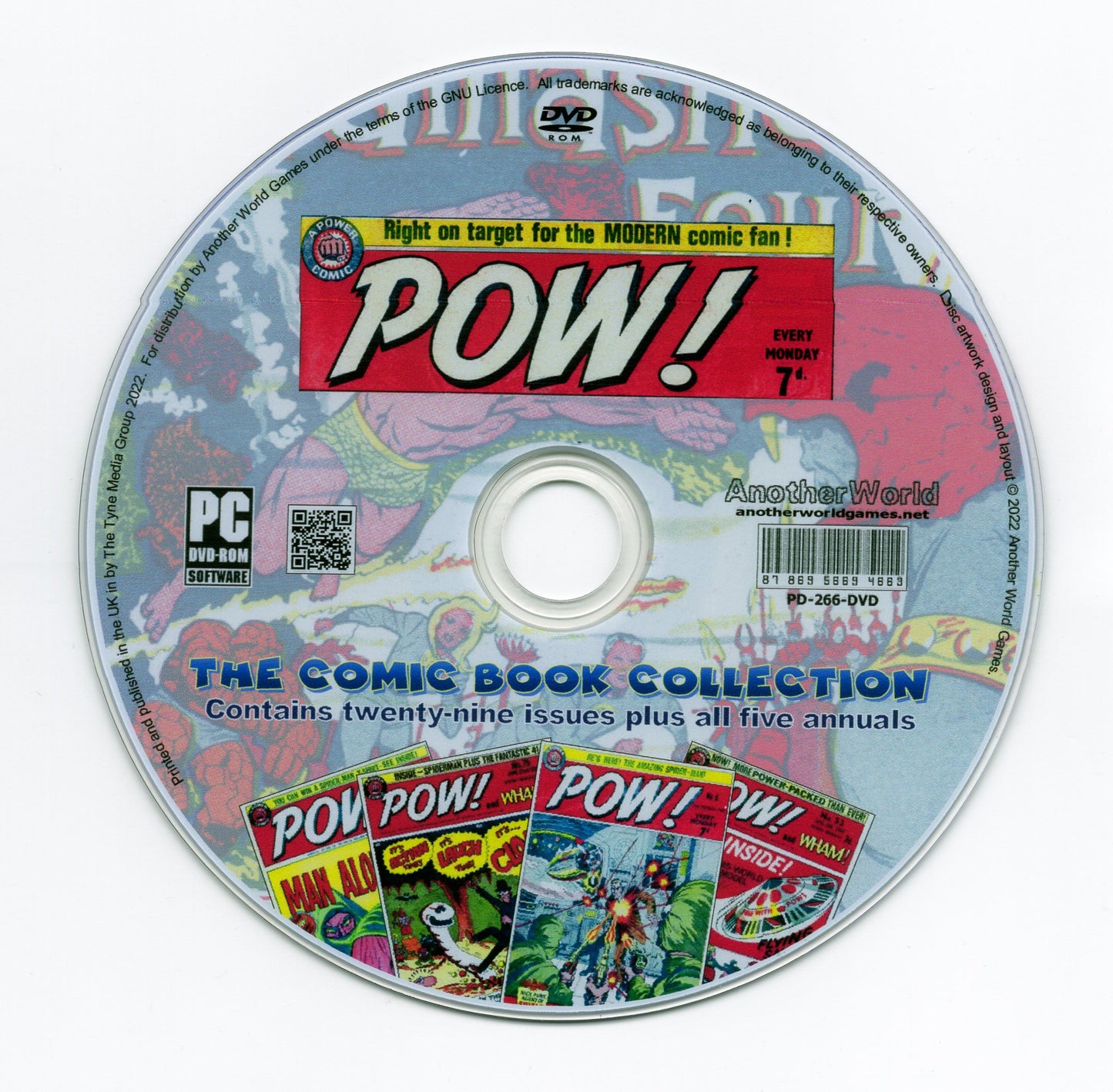 Pow! - The Comic Book Collection on DVD-ROM