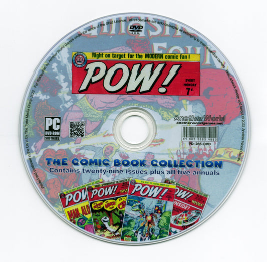 Pow! - The Comic Book Collection on DVD-ROM - AnotherWorldGames