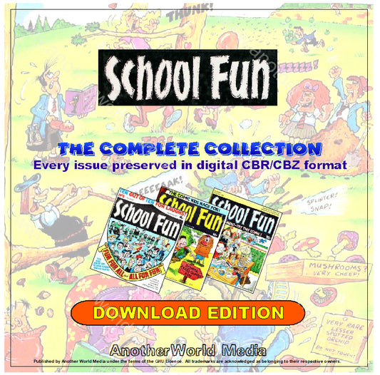 School Fun - The Complete Comic Book Collection inc. Annual & Specials - Download - AnotherWorldGames