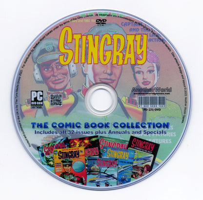 Stingray Comic & Magazine Collection on DVD-ROM - Comics Magazines Annuals & More