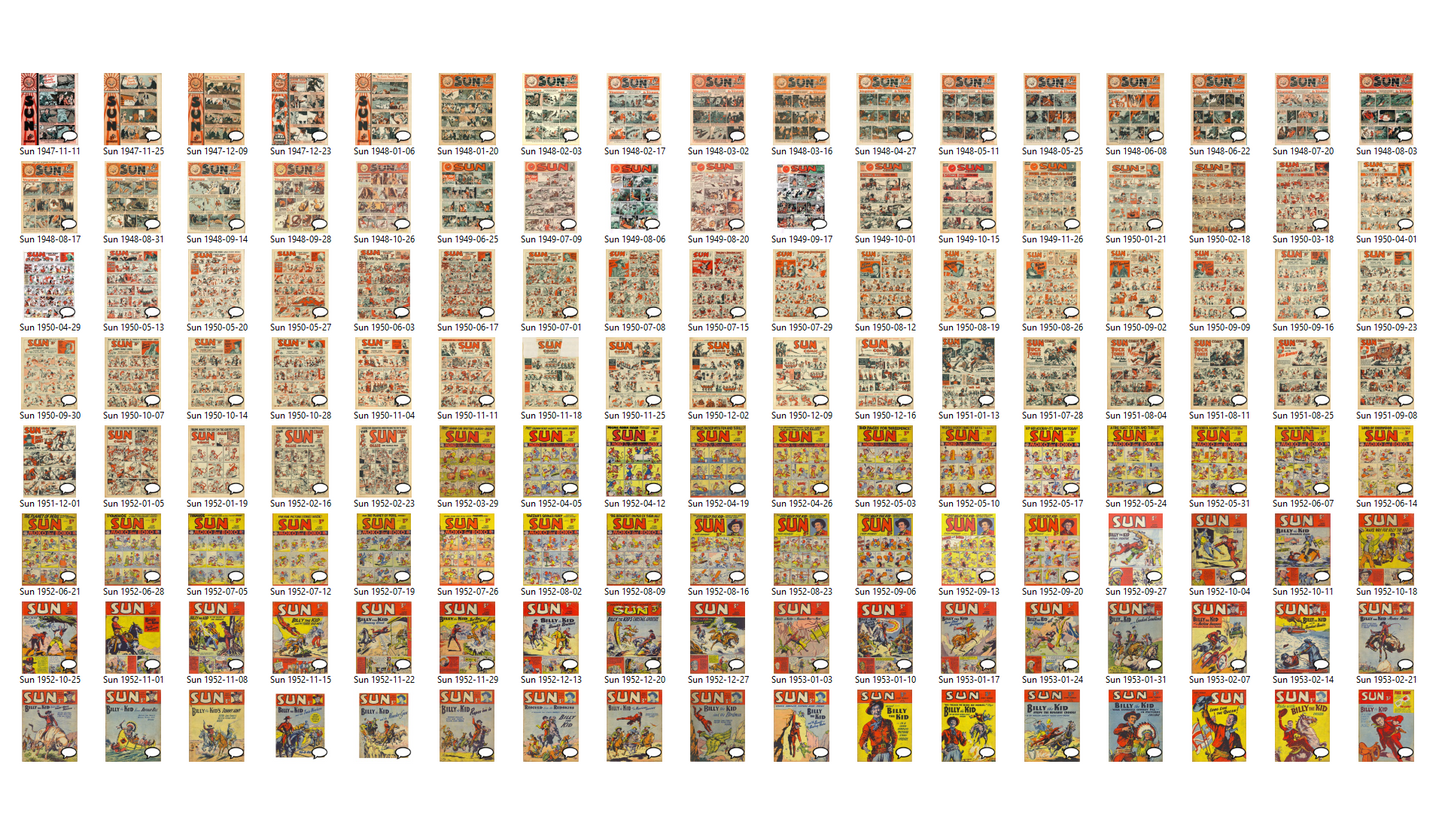 Sun - Comic Book Collection on DVD-ROM (270+ Comics)
