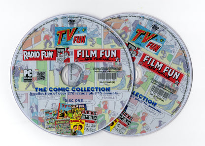 Film Fun/TV Fun/Radio Fun - Comic & Annual Collection on DVD-ROM (2 Disc Set)