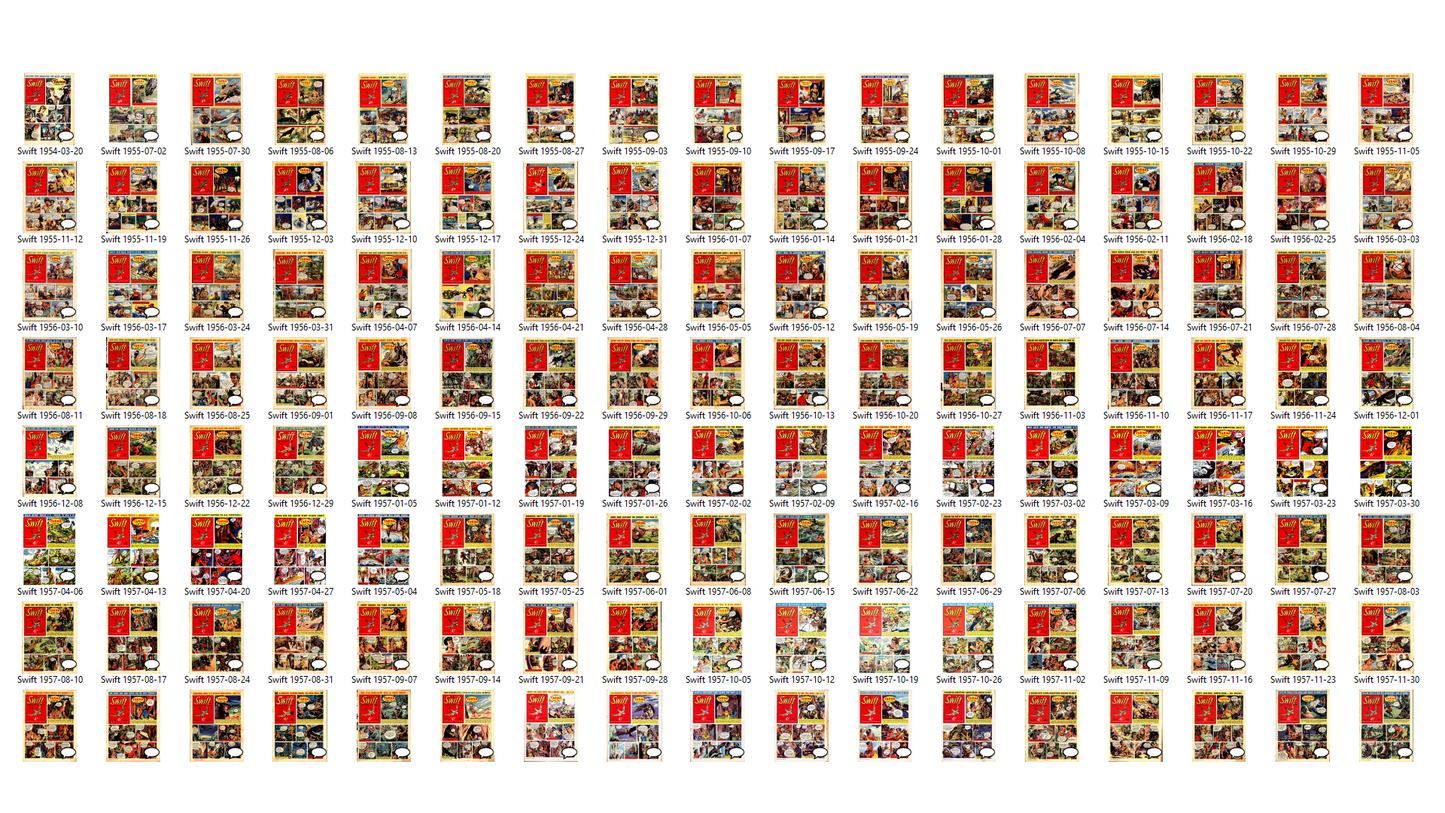 Swift - Comic Book & Annual Collection on DVD-ROM (2 Disc Set) 170+ Comics