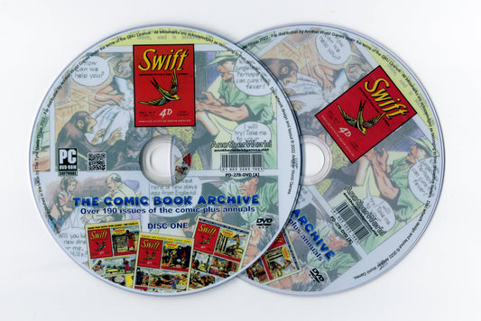 Swift - Comic Book & Annual Collection on DVD-ROM (2 Disc Set) 170+ Comics - AnotherWorldGames