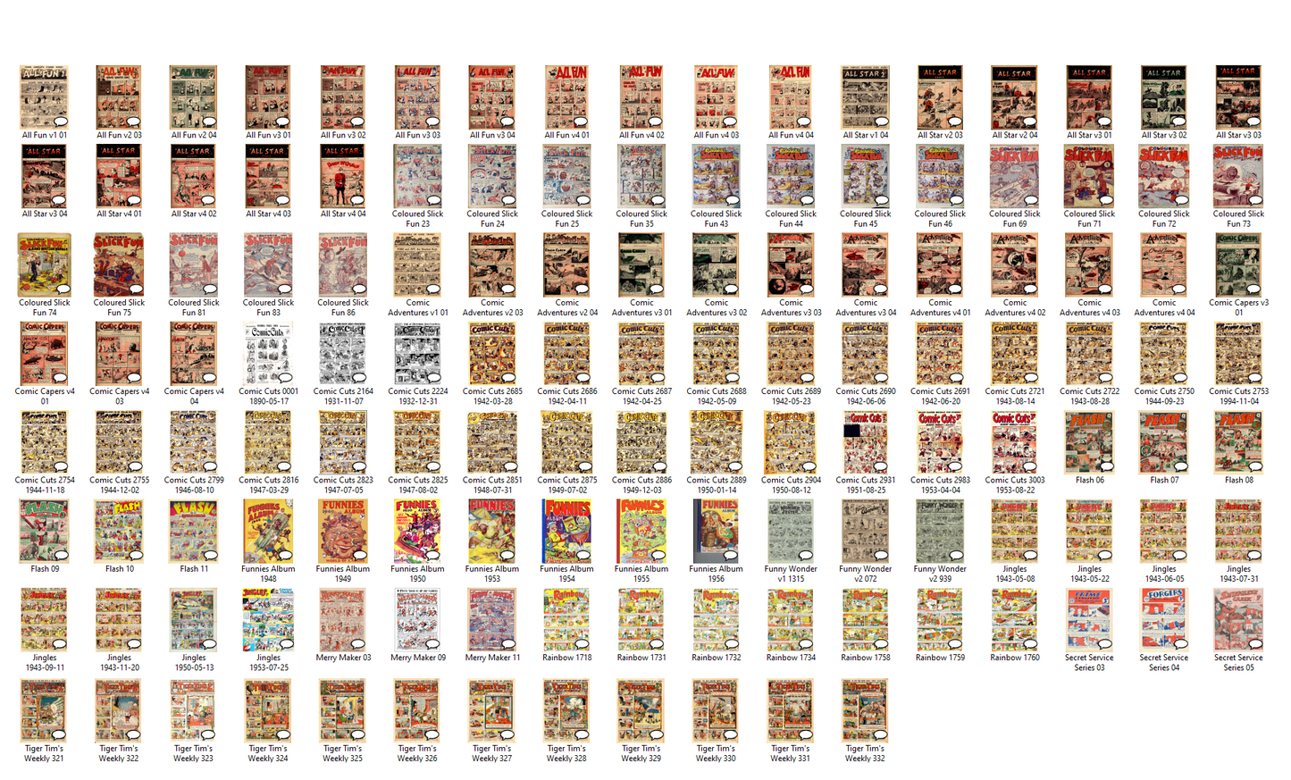 Focus on the Fifties - Pre 1960s Comics on DVD-ROM (130+ Comics)