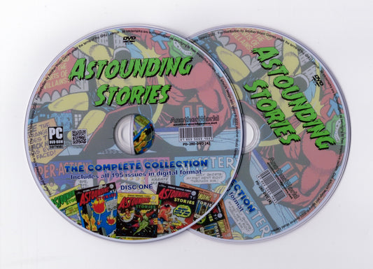 Astounding Stories (Alan Class) Complete Comic Book Collection on DVD-ROM (2 Disc Set) - AnotherWorldGames
