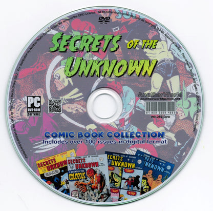 Secrets of the Unknown (Alan Class) Comic Book Collection on DVD-ROM