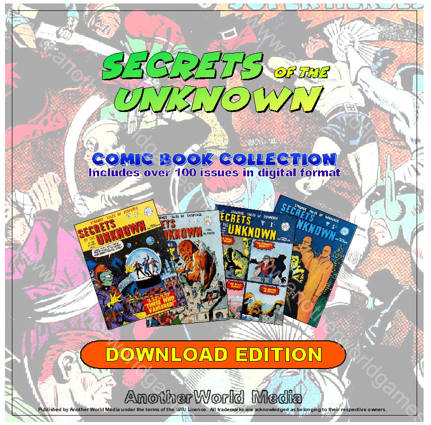 Secrets of the Unknown (Alan Class) - Comic Book Collection - Download