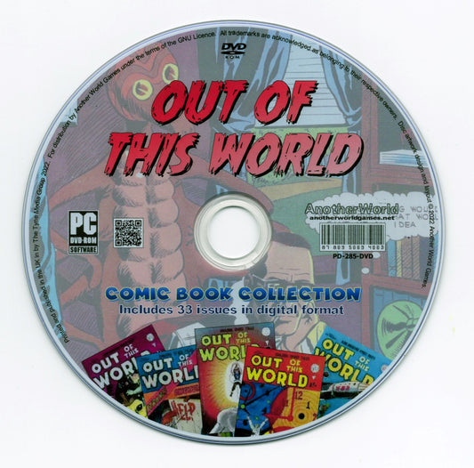 Out of this World (Alan Class) The Comic Book Collection on DVD-ROM - AnotherWorldGames