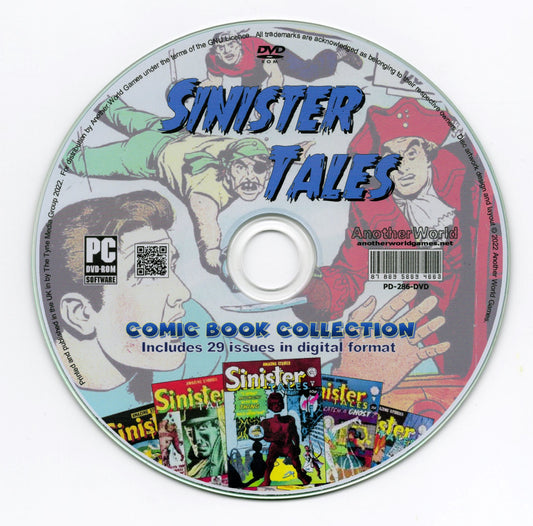 Sinister Tales (Alan Class) The Comic Book Collection on DVD-ROM - AnotherWorldGames