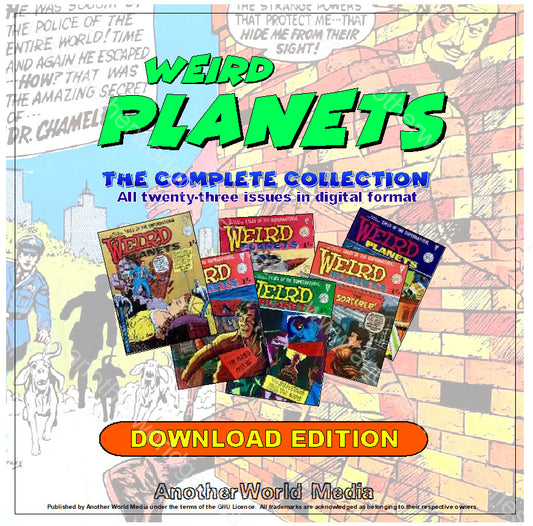 Weird Planets (Alan Class) - The Complete Comic Book Collection - Download - AnotherWorldGames