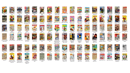 Comic Samples Compilation Pack - Comic Book Collection on DVD-ROM