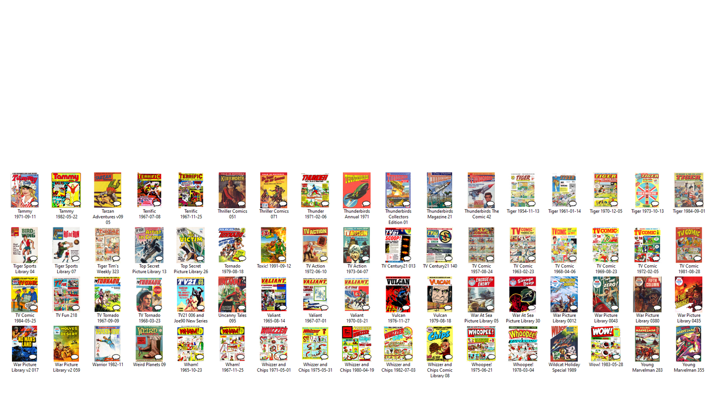 Comic Samples Compilation Pack - Comic Book Collection on DVD-ROM