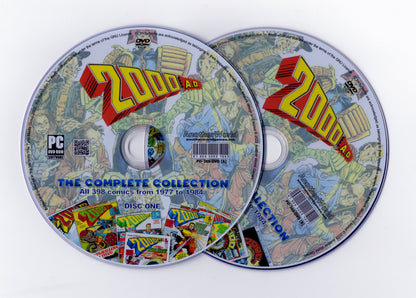 2000AD Progs (Full Run 1977-1984) Comic Collection on DVD-ROM (2 Disc Set)