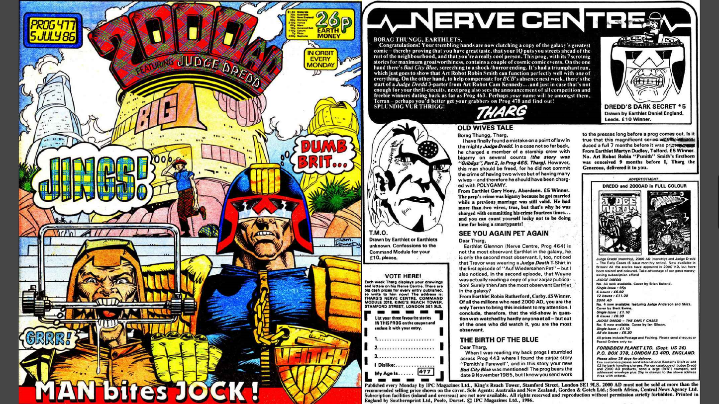 2000AD Progs (Full Run 1985-1992) Comic Collection on DVD-ROM (2 Disc Set)