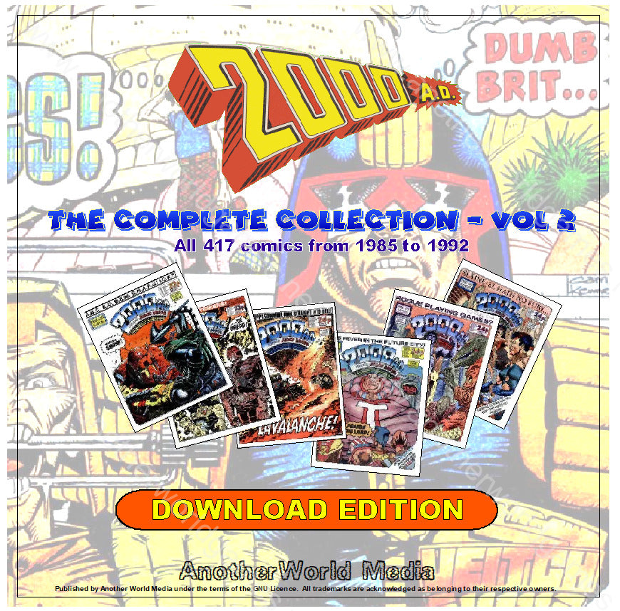 2000AD Progs (Full Run 1985-1992) Comic Collection - Download