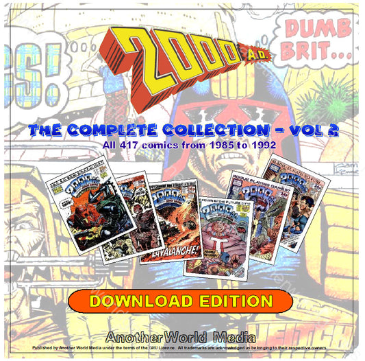 2000AD Progs (Full Run 1985-1992) Comic Collection - Download - AnotherWorldGames