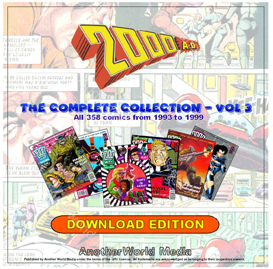 2000AD Progs (Full Run 1993-1999) Comic Collection - Download - AnotherWorldGames