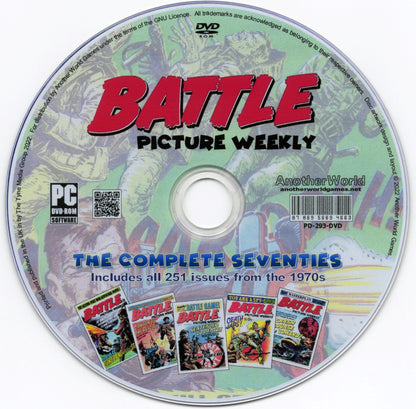 Battle Picture Weekly (1970s) Complete Comic Archive on DVD-ROM