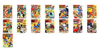 Super DC - Comic Book Collection on DVD-ROM Full Run & Bumper Book