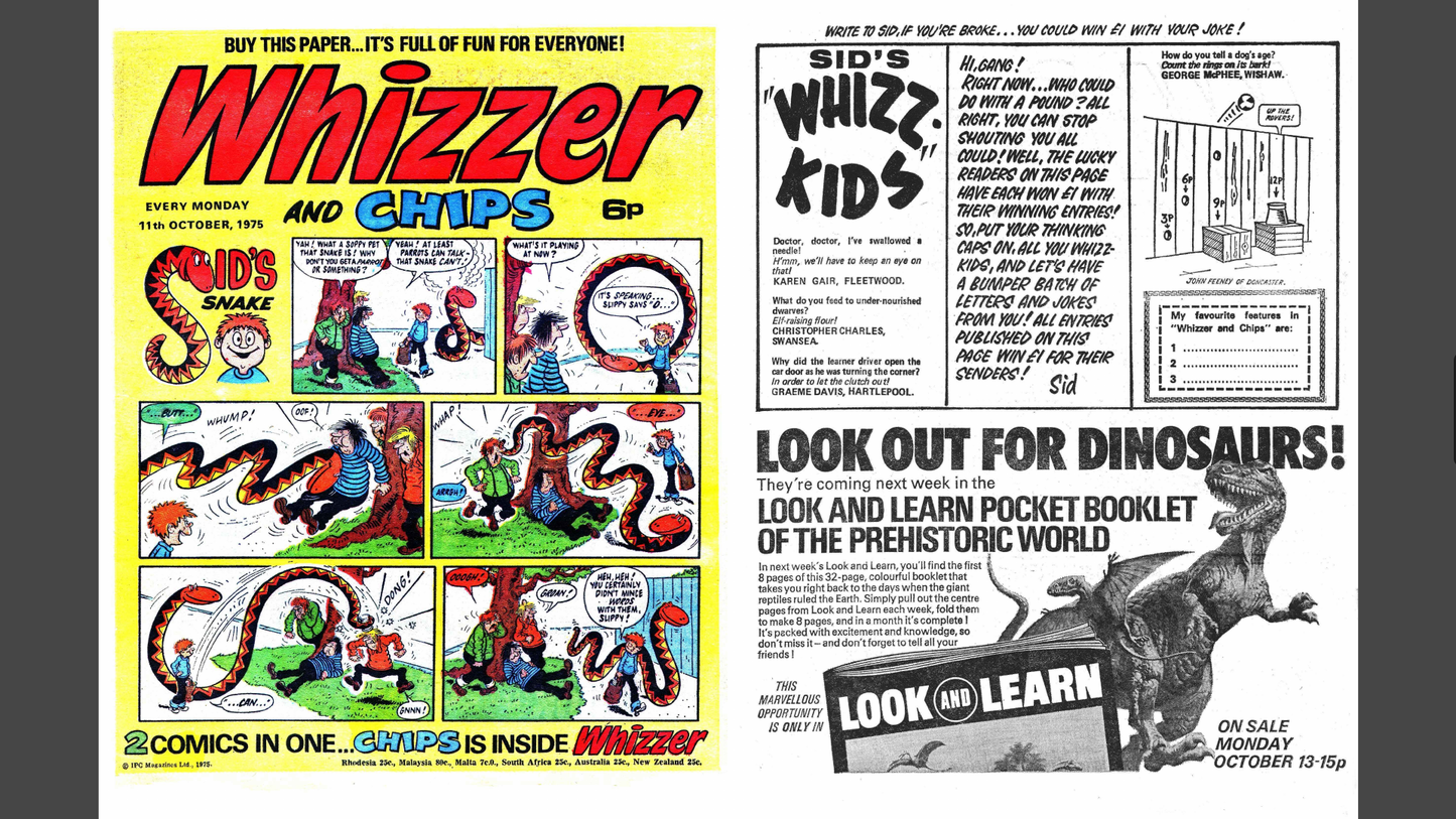 Whizzer and Chips (1970s) Comic Book Archive on DVD-ROM (2 Disc Set)