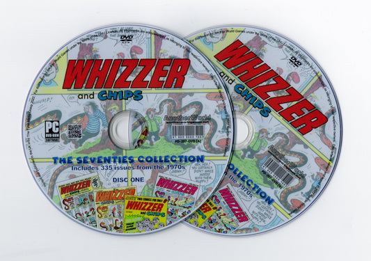 Whizzer and Chips (1970s) Comic Book Archive on DVD-ROM (2 Disc Set) - AnotherWorldGames