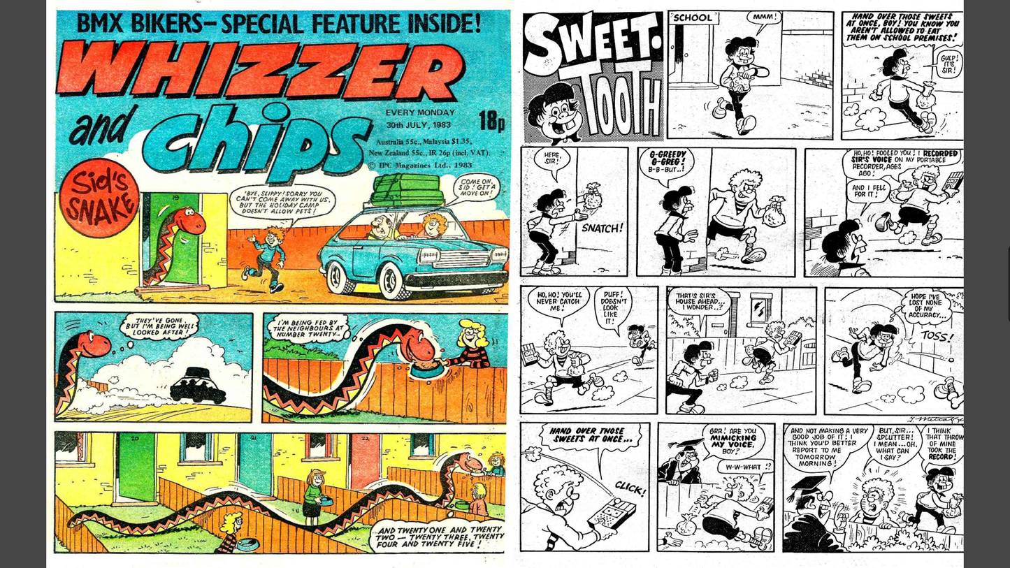 Whizzer and Chips (1980s) Comic Book Collection DVD-ROM (3 Disc Set)