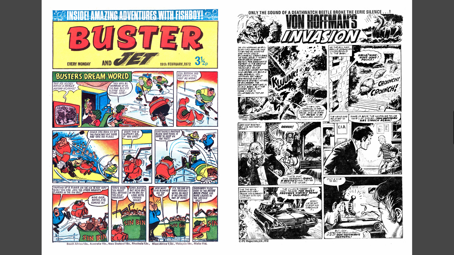 Buster (1970s) The Complete 1970s Comic Collection on DVD-ROM (4 Disc Set)