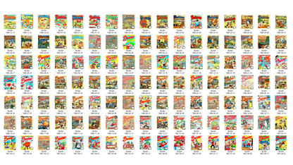 Buster (1980s) The Complete 1980s Comic Collection on DVD-ROM (4 Disc Set)