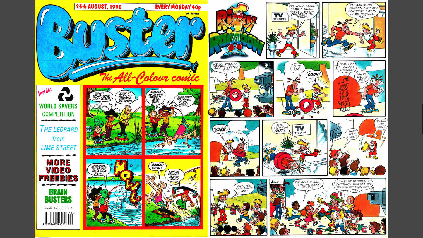 Buster (1990s) The Complete 1990s Comic Collection on DVD-ROM (4 Disc Set)