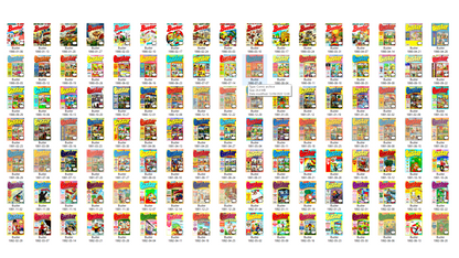 Buster (1990s) The Complete 1990s Comic Collection on DVD-ROM (4 Disc Set)