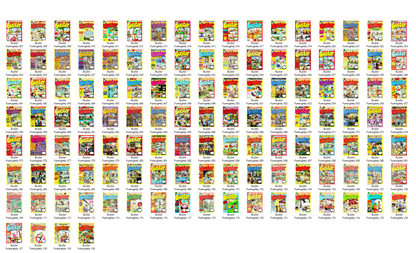 Buster (1990s) The Complete 1990s Comic Collection on DVD-ROM (4 Disc Set)