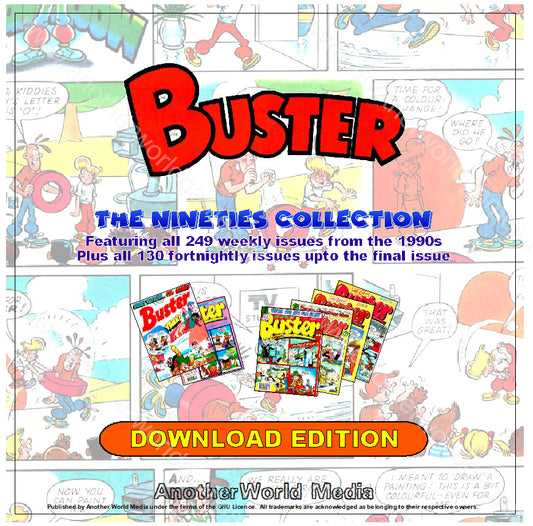 Buster (1990s) The Complete 1990s Comic Collection - Download - AnotherWorldGames