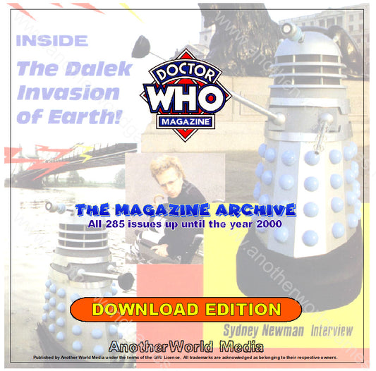 Dr Who Magazine - The Comic & Magazine Collection - Download - AnotherWorldGames