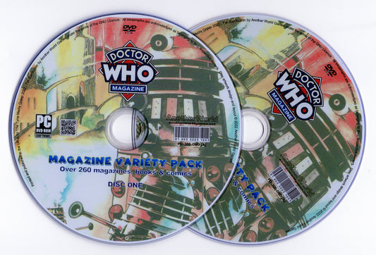 Dr Who Magazine - The Book & Magazine Collection on DVD-ROM (2 Disc Set) - AnotherWorldGames