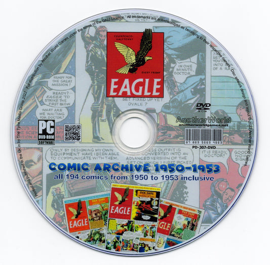 Eagle Comic (1950-1953) The Complete Archive on DVD-ROM 1st Series - AnotherWorldGames