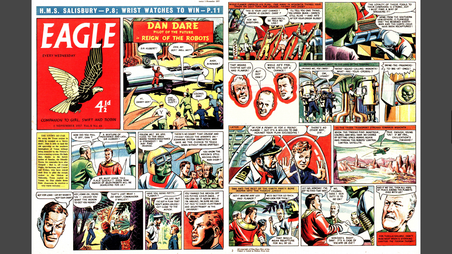 Eagle Comic (1954-1958) The Complete Archive on DVD-ROM (4 Disc Set) 1st Series