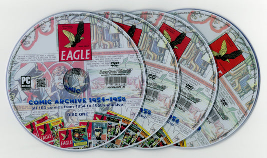 Eagle Comic (1954-1958) The Complete Archive on DVD-ROM (4 Disc Set) 1st Series - AnotherWorldGames