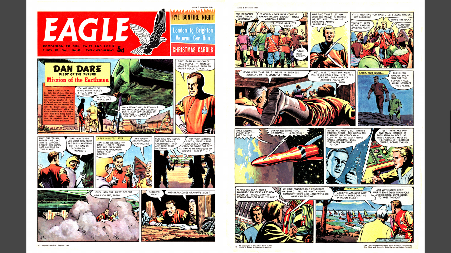 Eagle Comic (1959-1963) The Complete Archive on DVD-ROM (8 Disc Set) 1st Series