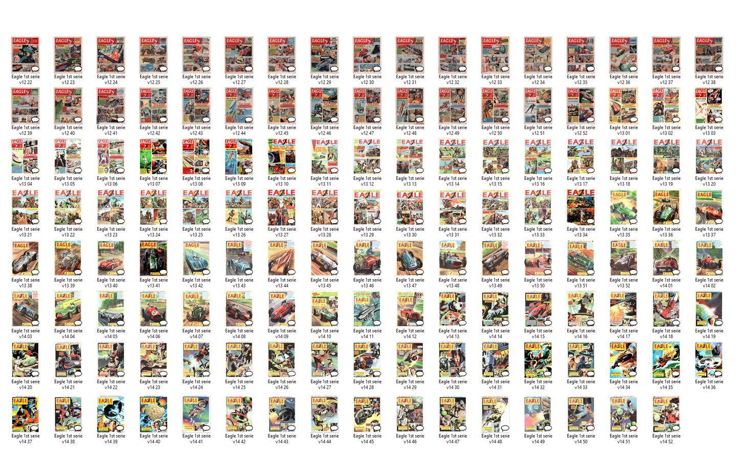 Eagle Comic (1959-1963) The Complete Archive on DVD-ROM (8 Disc Set) 1st Series