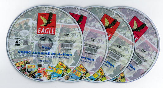 Eagle Comic (1964-1969) The Complete Archive on DVD-ROM (4 Disc Set) 1st Series - AnotherWorldGames