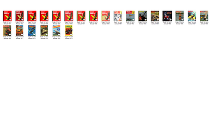 Eagle Comic (1951-1975) The Annuals Archive on DVD-ROM 1st Series
