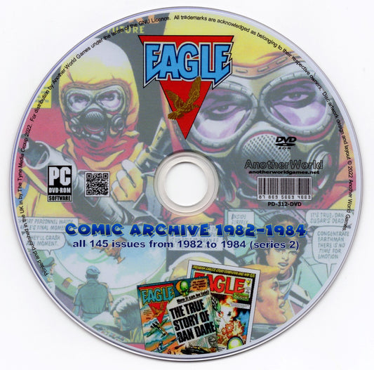 Eagle Comic (1982-1984) The Complete Archive on DVD-ROM 2nd Series - AnotherWorldGames
