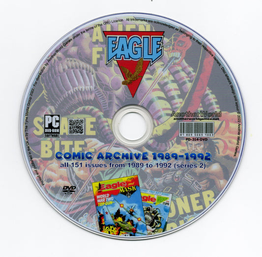 Eagle Comic (1989-1992) The Complete Archive on DVD-ROM 2nd Series - AnotherWorldGames