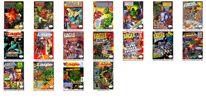 Eagle Comic Complete Annual and Holiday Special Collection on DVD-ROM 2nd Series