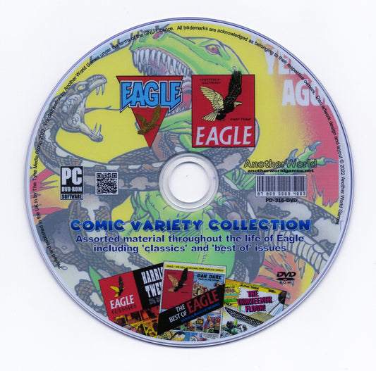 Eagle Variety Pack - The Best Of Monthly plus Eagle Comic Classics +More on DVD-ROM - AnotherWorldGames