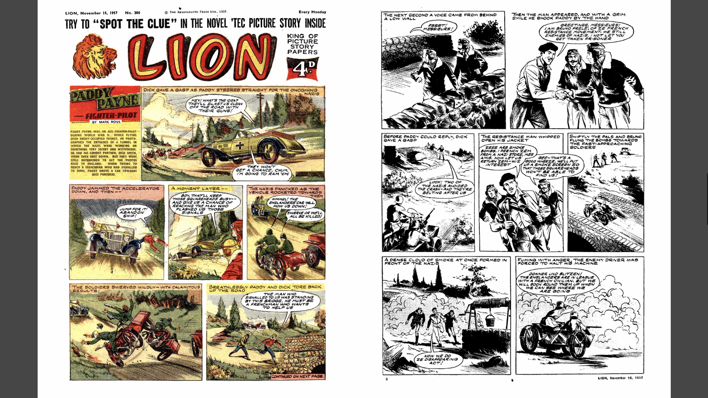 Lion Comic - The 1950s Collection - The Fifties Comic Collection on DVD-ROM (2 Disc Set)