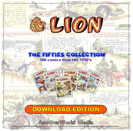 Lion Comic - The 1950s Collection - The Fifties Comic Collection - Download - AnotherWorldGames