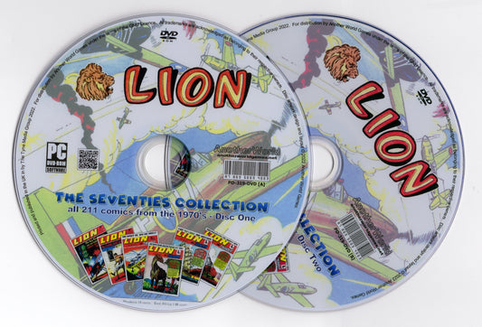 Lion Comic - The 1970s Collection - The Complete Seventies Comic Collection on DVD-ROM (2 Disc Set) - AnotherWorldGames