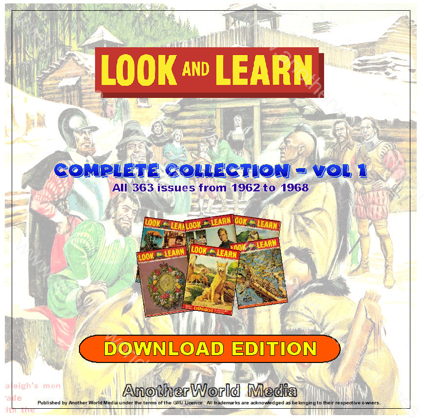 Look and Learn Magazine Complete Collection (Set 1 - 1962-1968) Full Run - Download